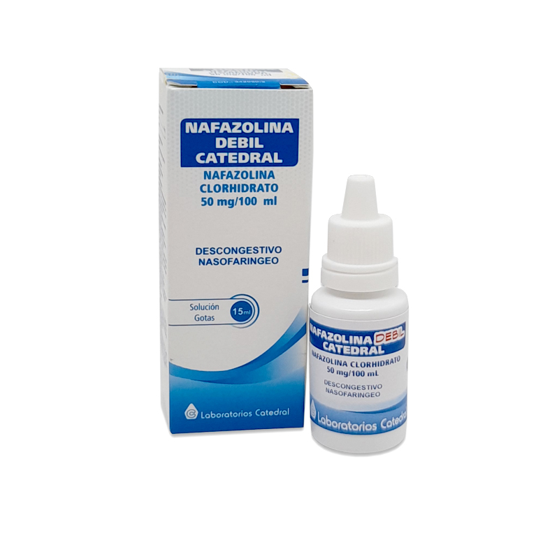 NAFAZOLINA DEBIL CATEDRAL FRASCO X 15 ML