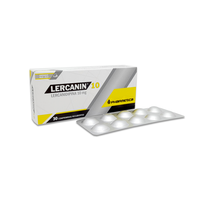 LERCANIN 10 CAJA X 30 COMPRIMIDOS RECUBIERTOS