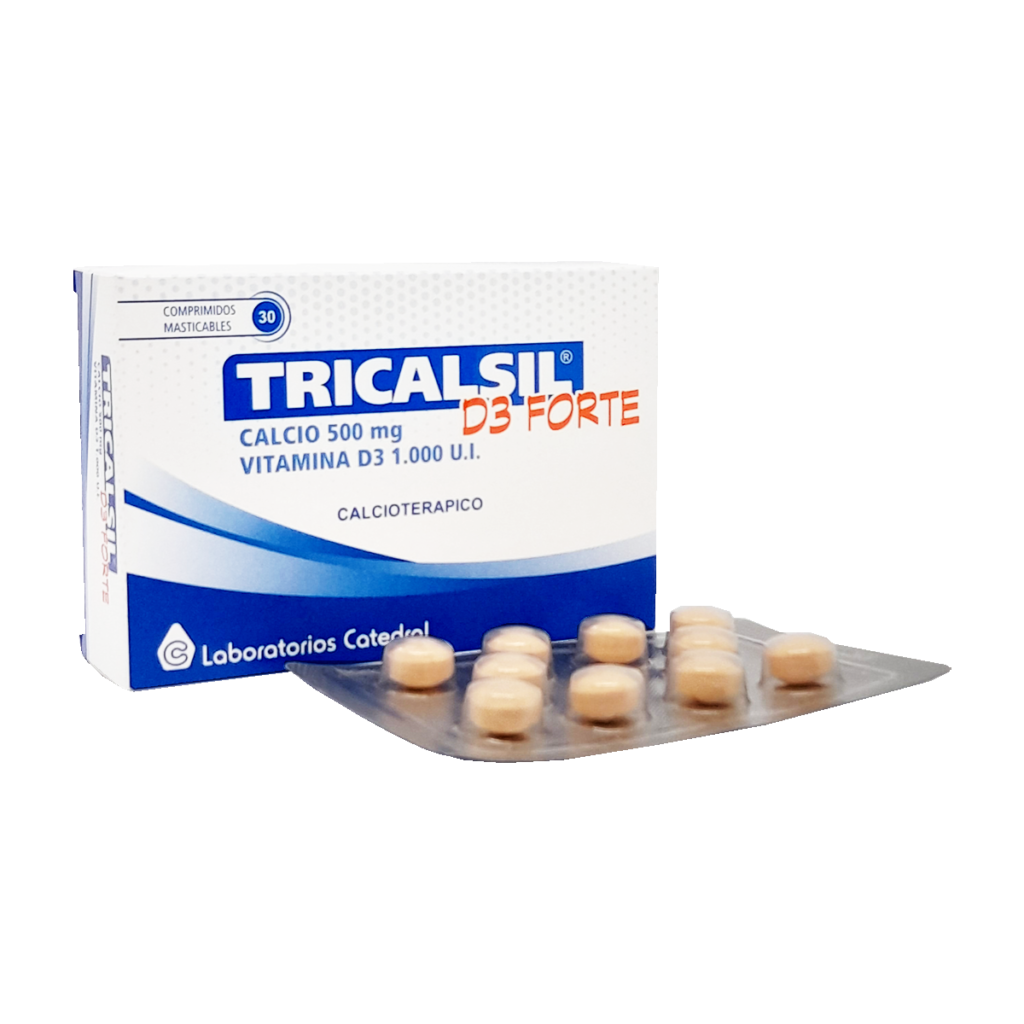Tricalsil D3 Forte masticable